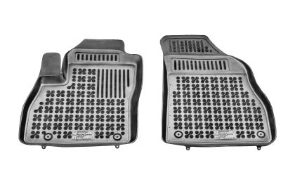 Λαστιχένια πατάκια Rezaw Plast για CITROEN Nemo (2008-2017) / FIAT Fiorino III 2007-2020) / PEUGEOT Bipper (2007-2016) - μπροστινά τύπου σκαφάκι - 2τμχ.