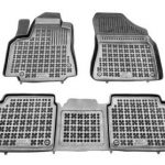 Λαστιχένια πατάκια Rezaw Plast για PEUGEOT Partner II / CITROEN Berlingo II (2008-2018) - τύπου σκαφάκι - 3τμχ.