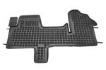 Λαστιχένια πατάκια Rezaw Plast για Renault Master III (2010-2024) / Opel Movano (2010-2022) - front - with an extra material on the driver side - τύπου σκαφάκι - 1τμχ.