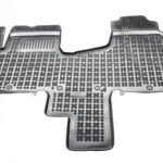 Λαστιχένια πατάκια Rezaw Plast για Renault Trafic III (2014-2019) - front for 2 persons (1 row of seats) - τύπου σκαφάκι - 1τμχ.