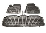 Λαστιχένια πατάκια Rezaw Plast για TESLA Model S (2012+) - τύπου σκαφάκι - 3τμχ.