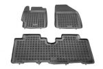 Λαστιχένια πατάκια Rezaw Plast για TOYOTA Verso S (2010-2017)  / Yaris Verso (1999-2006) - τύπου σκαφάκι - 3τμχ.