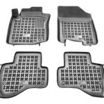 Λαστιχένια πατάκια Rezaw Plast για CITROEN C1 I (2005-2014) / PEUGEOT 107 (2005-2014) / TOYOTA AYGO I (2005-2014) - τύπου σκαφάκι - 4τμχ.
