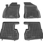 Λαστιχένια πατάκια Rezaw Plast για FIAT Doblo II (2010-2019) / OPEL Combo D (2011-2018) 5/7 - seats - τύπου σκαφάκι - 4τμχ.