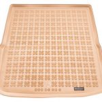 Πατάκι για πορτ - μπαγκάζ λαστιχένιο για Passat B5 combi  (1996-2005) - μπεζ - 1τμχ.