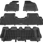 Λαστιχένια πατάκια Rezaw Plast για KIA Sorento III (2015-2020) - 7 seats - τύπου σκαφάκι - 4τμχ.