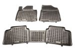 Λαστιχένια πατάκια Rezaw Plast για KIA Optima IV (2015-2020) - τύπου σκαφάκι - 3τμχ.
