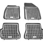 Λαστιχένια πατάκια Rezaw Plast για FORD Fiesta V MK5 (2002-2006) - pre facelifting - τύπου σκαφάκι - 4τμχ.