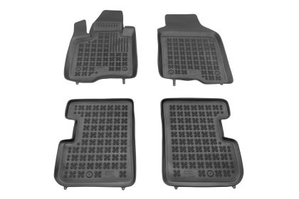 Λαστιχένια πατάκια Rezaw Plast για FIAT Panda III (2011+) - τύπου σκαφάκι - 4τμχ.