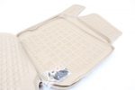 Λαστιχένια πατάκια Rezaw Plast για Wv Golf 4 / Wv Bora / VW Beetle / VW Jetta / Skoda Octavia 1 (1997-2010) / Seat Leon και Toledo (1999-2005) - τύπου σκαφάκι - μπεζ - 4τμχ. - Image 4