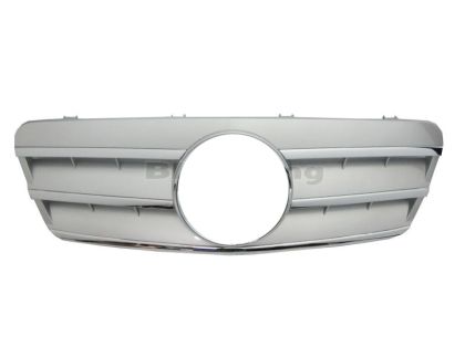 Μάσκα για Mercedes   CLK W208 (1997-2002) - χρωμίου