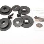 Λαστιχένια πατάκια Rezaw Plast για BMW i3 (2013-2022) - τύπου σκαφάκι - 3τμχ.