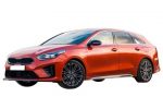 Πατάκι λαστιχένιο για πορτ - μπαγκάζ για  Kia ProCeed Shooting Brake (2018+)  incl. models with rails, right wing removable for additional loudspeakers (shorter wing) - 1τμχ. - Image 6