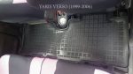 Λαστιχένια πατάκια Rezaw Plast για TOYOTA Verso S (2010-2017)  / Yaris Verso (1999-2006) - τύπου σκαφάκι - 3τμχ. - Image 6