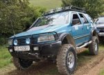 Ανεμοθραύστες για Opel Frontera A (1991-1998) 5 πορτο - 4 τμχ. εμπρός και πίσω - Image 2