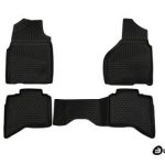 3D Λαστιχένια πατάκια για Dodge Ram 1500/2500/3500 (2012-2018) Quad cab (USA) - 4τμχ.