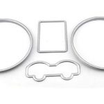 Δαχτυλίδια καντράν για Vw Golf 4 / Bora / Passat B5 - χρωμίου