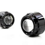 Καπάκι για προτζέκτορες Morimoto Mini 2.5'' - στρόγγυλα μαύρα D=9 cm