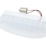 Πλαφονιέρα πίσω πινακίδας για Renalut Clio (1998-2005) / Twingo (1993-2007)107x34 mm - 2 τμχ.