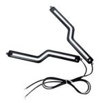 Universal led φώτα  COB 18CM 12W - μαύρο κελυφος - 2τμχ.