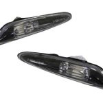 Φλας BMW E46 (2001-2005) / E60 / E61 / X3 (2004-2009) - μαύρο - σετ 2τμχ.