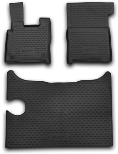 3D Λαστιχένια πατάκια για VW Amarok (2010-2020) - 2τμχ.