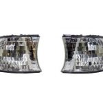 Φλας δίπλα στο φανάρι BMW E38 (1998-2001) chrome - σετ 2τμχ.