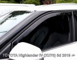 Ανεμοθραύστες για Toyota Highlander IV (XU70) 5D (2019+) - 2 τμχ. εμπρός - Image 2