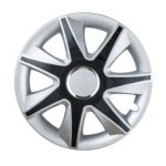 Τάσια Leoplast Run ασημί / μαύρο - 16" ιντσών - 4τμχ.