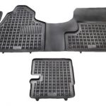 Λαστιχένια πατάκια Rezaw Plast για MERCEDES Sprinter (2006-2018) / Sprinter (2018+) - 2 seats - τύπου σκαφάκι - 3τμχ.