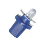Led λάμπα τύπου Β8.5 12 V/2W - μπλε χρώμα - 1τμχ.