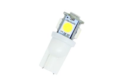 Led λάμπα τύπου Τ10 με 5 SMD led 6000K - 1τμχ.