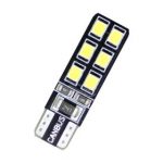 Led λάμπα τύπου Τ10 με 12 led - CANBUS - 1τμχ.