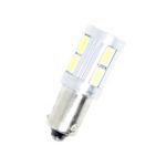 Led λάμπα για 24 V τύπου BA9S 5W με 10 SMD led - 1τμχ.