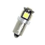 Led λάμπα τύπου BA9S CANBUS με 5 SMD led - 1τμχ.