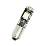 Led λάμπα τύπου BA9S CANBUS με 3 SMD led τυχαία διάταξη - 1τμχ.