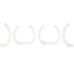 Δαχτυλίδια angel eyes για  BMW E90 - U-Design Crystal λευκά