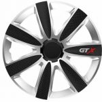 Τάσια αυτοκινήτου Versaco GTX CARBON Black/Silver - 15" - Μαύρο / Ασημί - 4 τμχ.