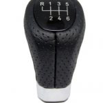 Λεβιές 6 ταχυτήτων για BMW - μαύρο δέρμα με τρύπες