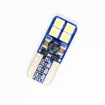 Led λάμπα T10 με 8 smd 3030 12-30V canbus - 1 τμχ.