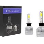 Led λάμπες Η1 για μεσαία ή μεγάλα φώτα S2 7600 lumen , 36 Watt - COB 6000K - 2τμχ.