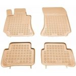 Λαστιχένια πατάκια Rezaw Plast για FORD Galaxy (1995-2006) / VW Sharan / SEAT Alhambra (1995-2010) - Σετ - τύπου σκαφάκι - μπεζ - 4τμχ.