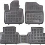 Λαστιχένια πατάκια Rezaw Plast για HYUNDAI Santa Fe IV (2020-2023) - 5 seats τύπου σκαφάκι - 3τμχ.