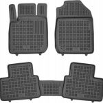 Λαστιχένια πατάκια Rezaw Plast για ISUZU D-Max III (2020+) - 2πορτο / μιάμιση τύπου σκαφάκι - 3τμχ.