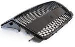 Μάσκα με βάση για σήμα για Audi A3 (2008-2013) - RS-Look μαύρη  γυαλιστερή - Image 2