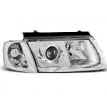 Φανάρια εμπρός για Vw Passat B5 (1997-2000) chrome με προτζέκτορες - σετ 2τμχ.