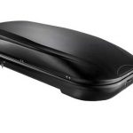 Μπαγκαζιέρα οροφής Junior Easy 198x78x40cm με μονόπλευρο άνοιγμα και κλειδί, 480 λίτρα - μαύρη