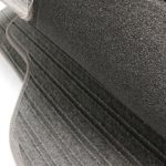 Πατάκια μοκέτα για Vw Golf 5 / Golf 6 / Jetta (2005-2011)  γκρι με στρόγγυλα κουμπώματα - 4τμχ. - Image 5