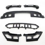 Αεροδυναμικό πακέτο για BMW X5 E70 (2007-2010)  μάυρο γυαλιστερό - σετ 7 τμχ. - Image 6