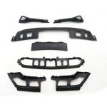 Αεροδυναμικό πακέτο για BMW X5 E70 (2007-2010)  μάυρο γυαλιστερό - σετ 7 τμχ. - Image 7